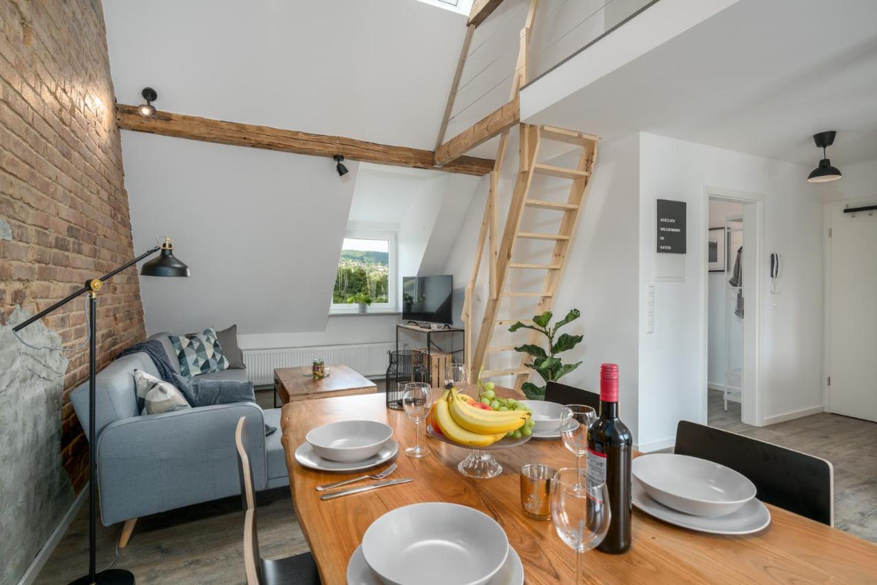 דירות Cassel Lofts - Stilvolles Loft Im Gruenen Mit Balkon Nahe Vw-Werk מראה חיצוני תמונה